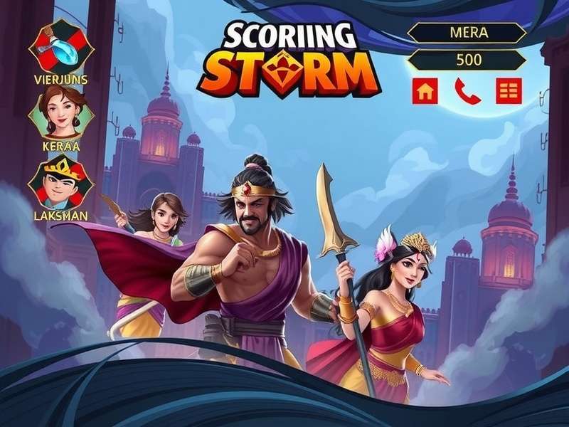 Meera in Scoring Storm Squad