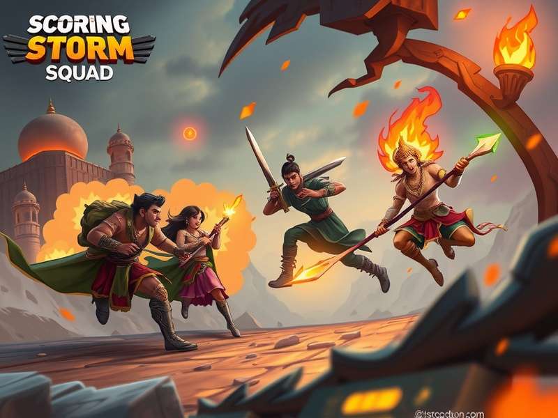 Arjun in Scoring Storm Squad